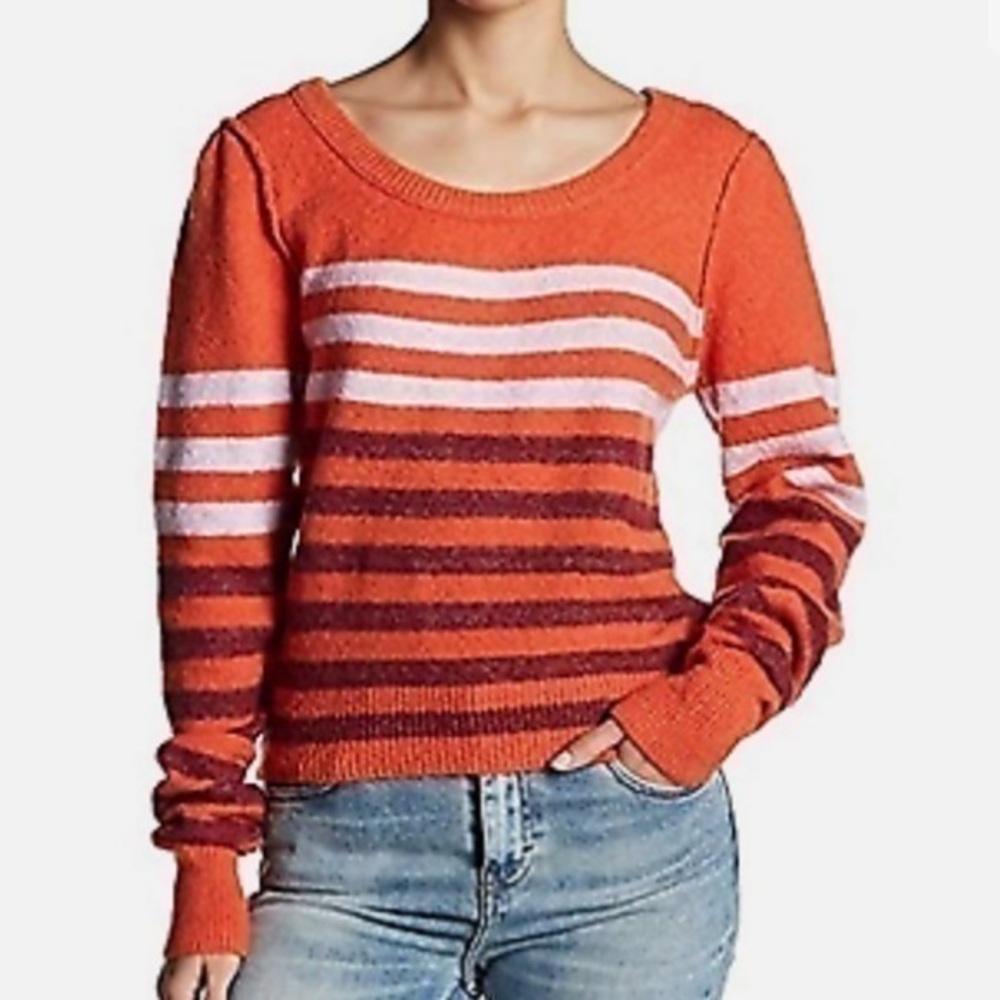 Free People Complete Me stretch sweater M